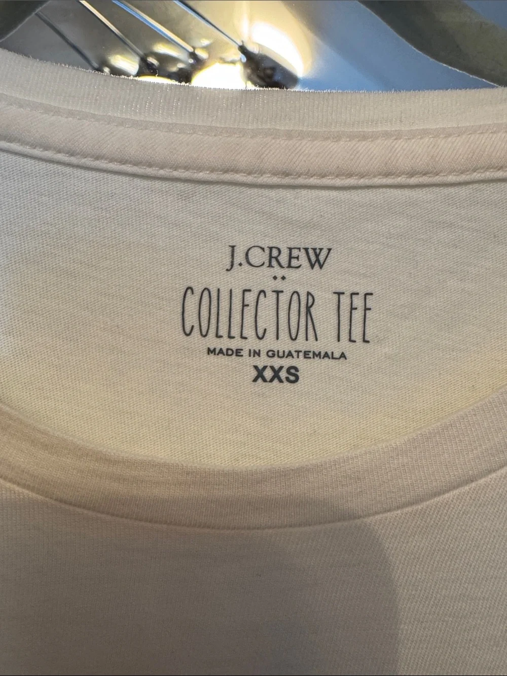 J. Crew Paris Graphic Tee with Glitter Accents